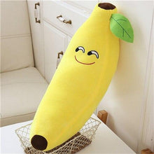 Load image into Gallery viewer, Funny Creative Cartoon Banana Stuffed Soft Pillow Sofa Cushion Baby Lovely Plush Doll Kids Fruit Toys Children Birthday Gifts